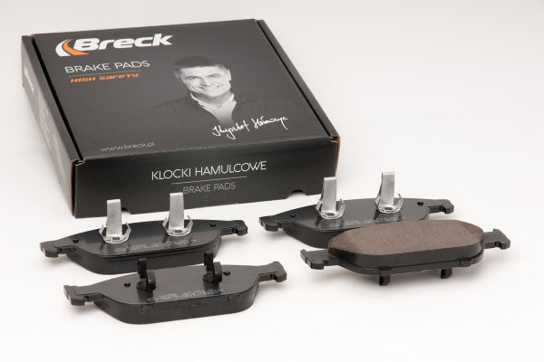 Breck 25158 00 551 00 — Zestaw klocków hamulcowych, hamulce tarczowe